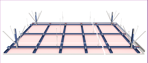 Sismik taşıyıcılı asma tavan sistemleri